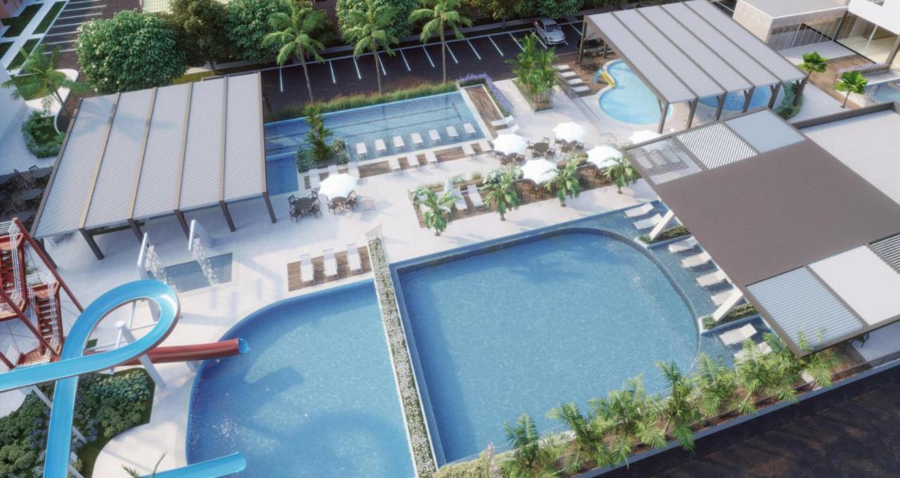 Hotel Diroma Fiori - Parque Aquatico E Muitas Piscinas 卡达斯诺瓦斯 外观 照片